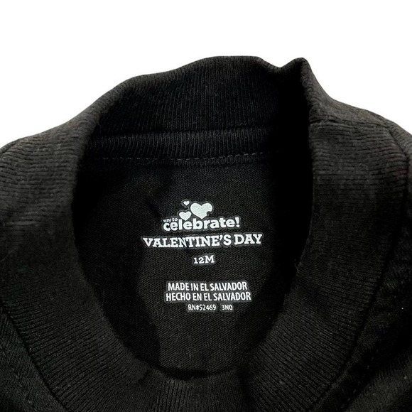 Way to Celebrate Valentine Tee 12 Months Unisex Astronaut - Picture 4 of 4